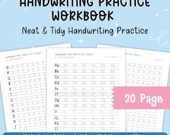 Handwriting Practice Workbook for Adults: Cursive & Print (PDF)