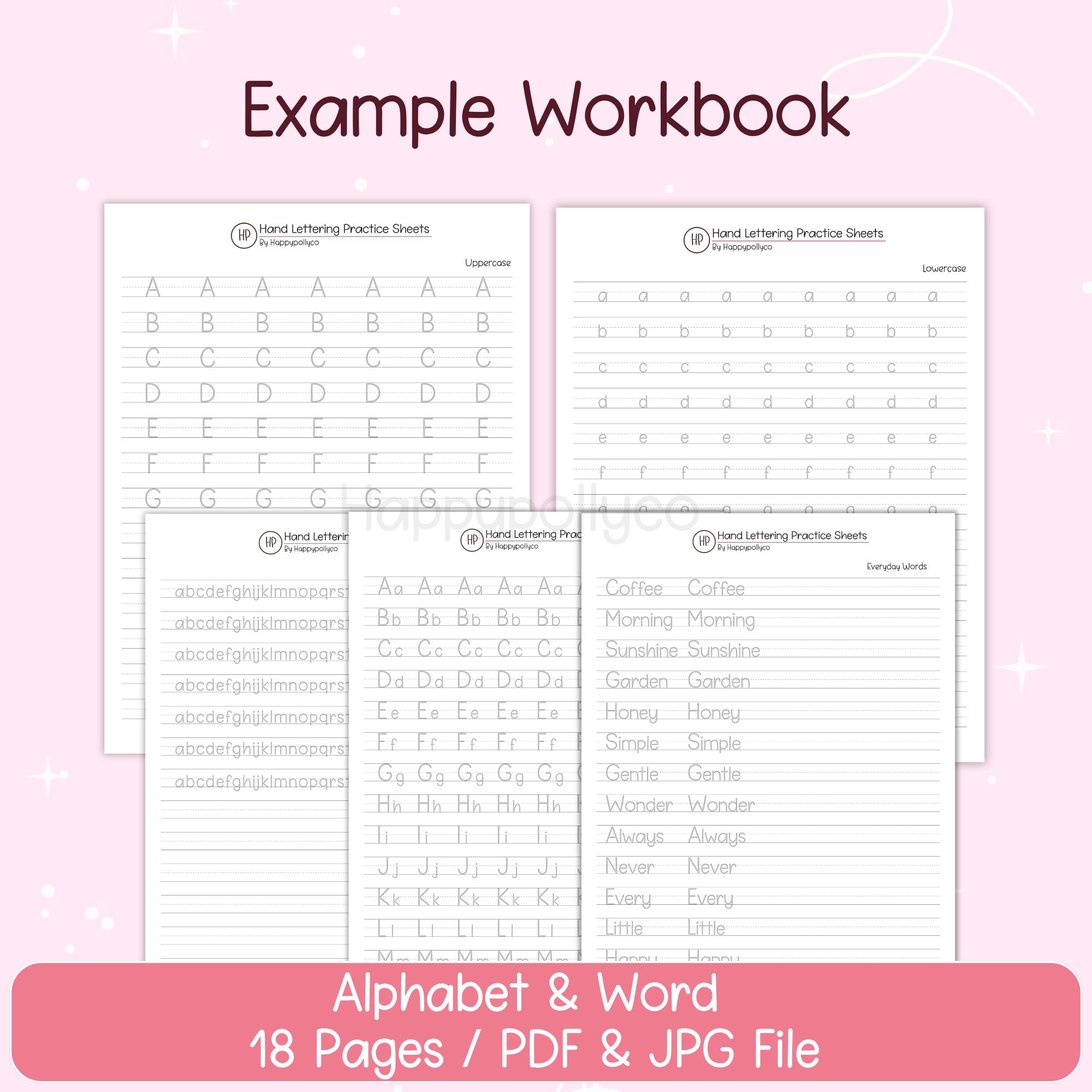 Penmanship Guide.pdf Neat Handwriting Practice Workbook Printable for Adults, Handwriting ...