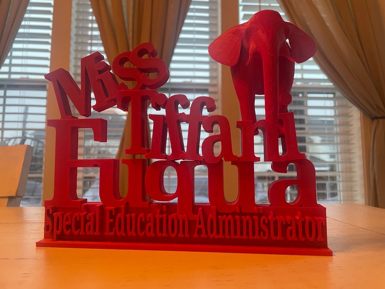 Personalized Desk Name Plates. Ideal for Teachers and Principals Etsy