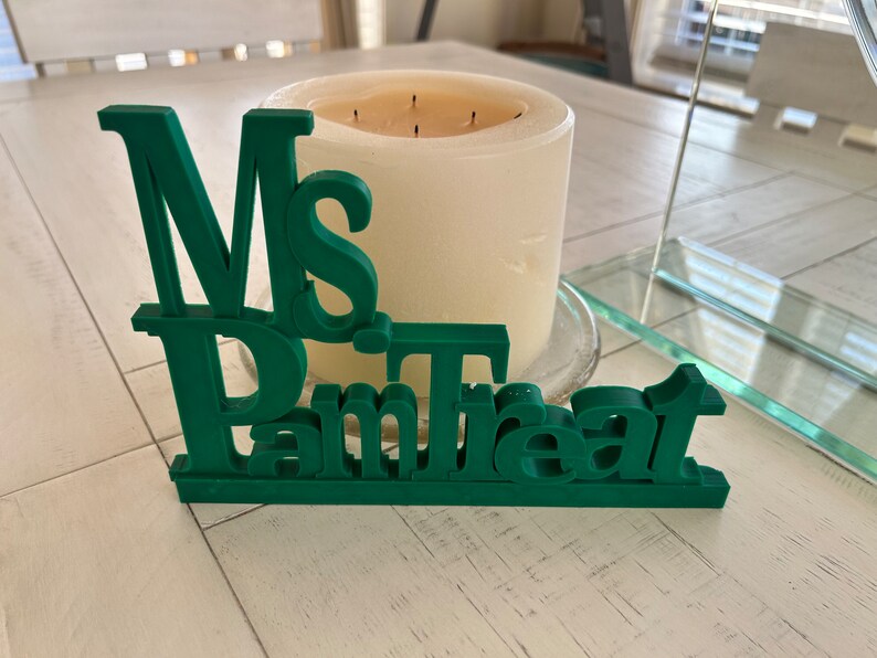 Personalized Desk Name Plates. Ideal for Teachers and Principals Etsy