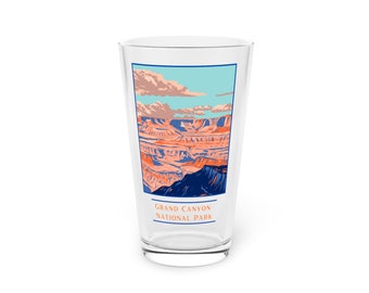 Grand Canyon National Park Pint Glass, 16oz - Etsy