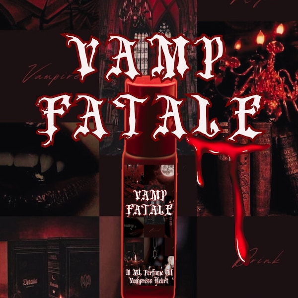 VAMP FATALE Perfume Oil with Black Raspberry Vanilla and Mulberry