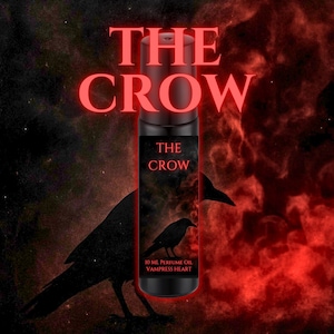 THE CROW Perfume Oil with Tobacco, Leather, Smoke, Vanilla and Musk