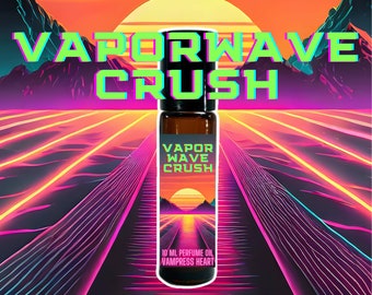 Huile de parfum VAPORWAVE CRUSH avec chewing-gum et barbe à papa