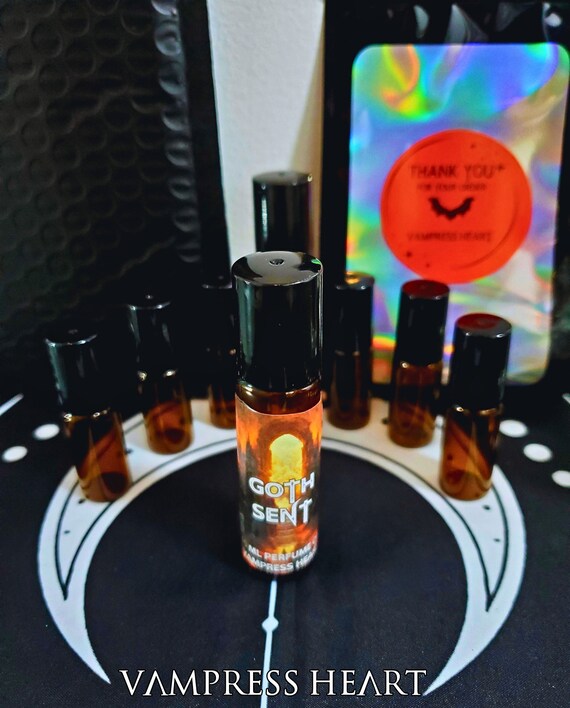 Scorpion GET OVER HERE Perfume Oil With Sandalwood, Black Pepper