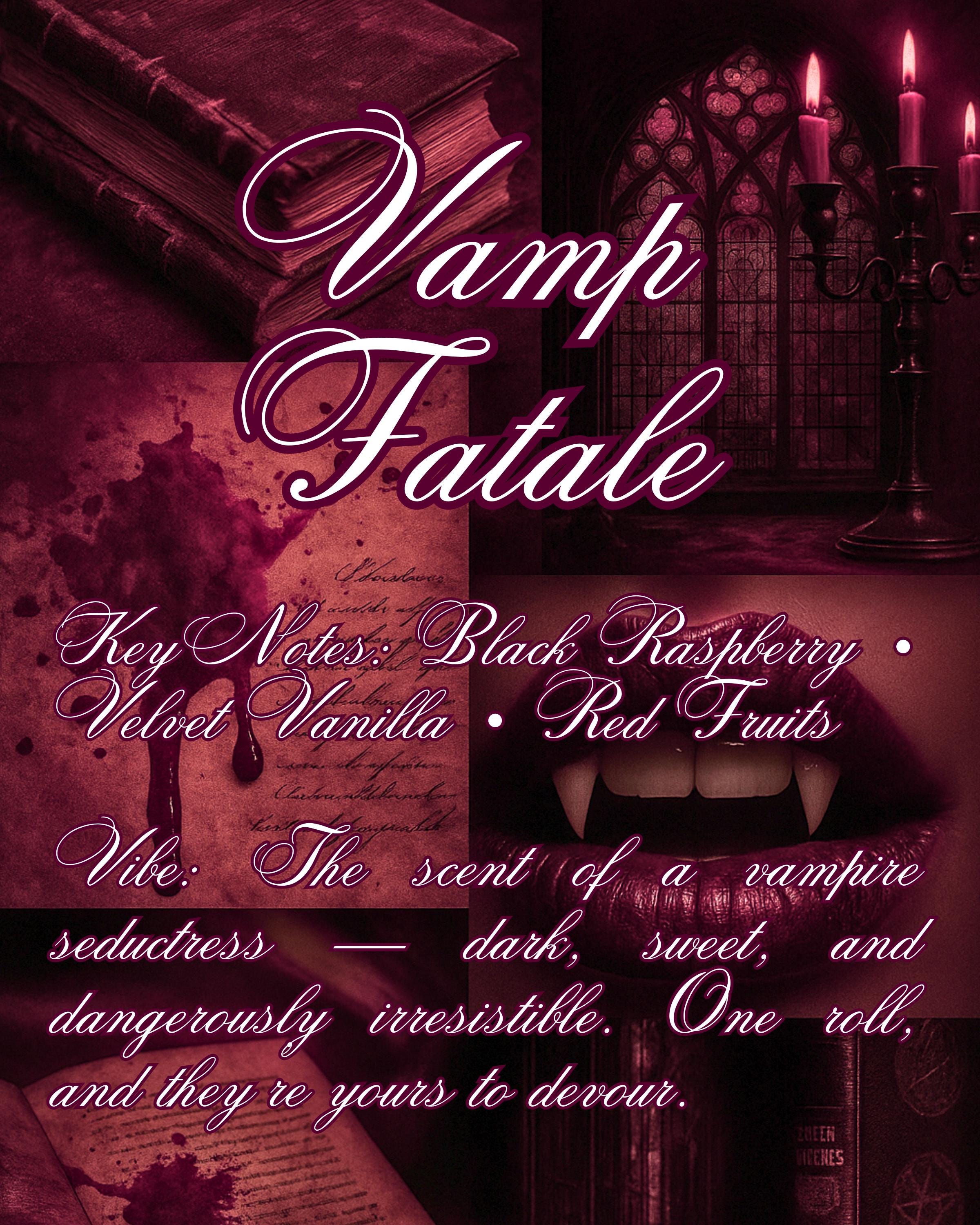 Vamp Raspberry Color VAMP FATALE - Black Raspberry Vanilla, Red Fruits & Crimson Roses ...
