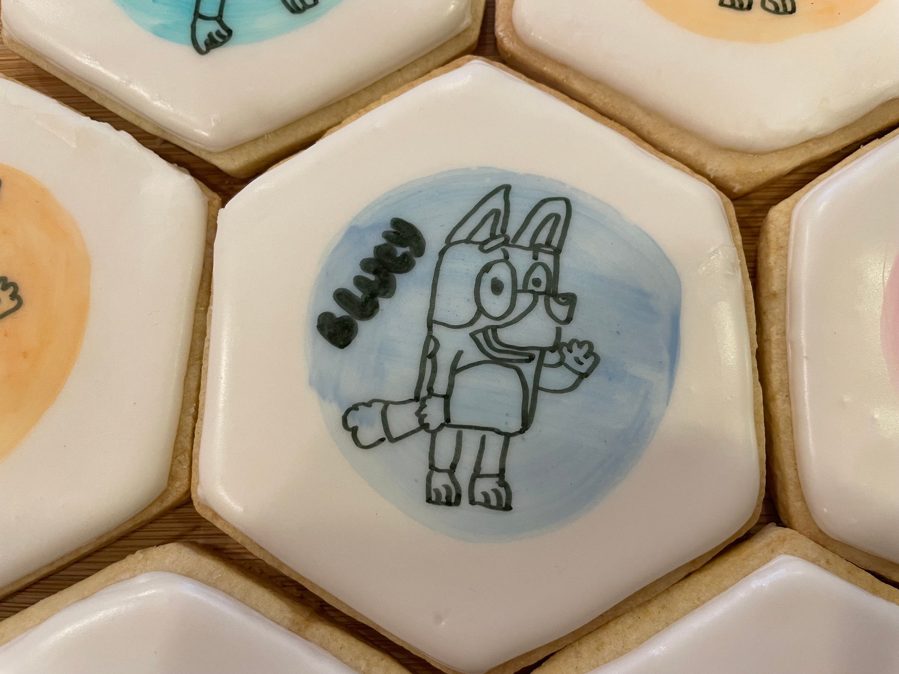 Custom Bluey Cookies - Etsy