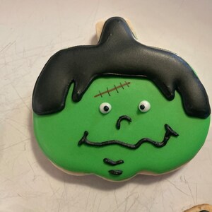 Custom Halloween cookies