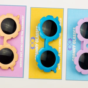 Bulk Sunglasses Party Favors: Kids&#39; Pretend Play Granny Glasses