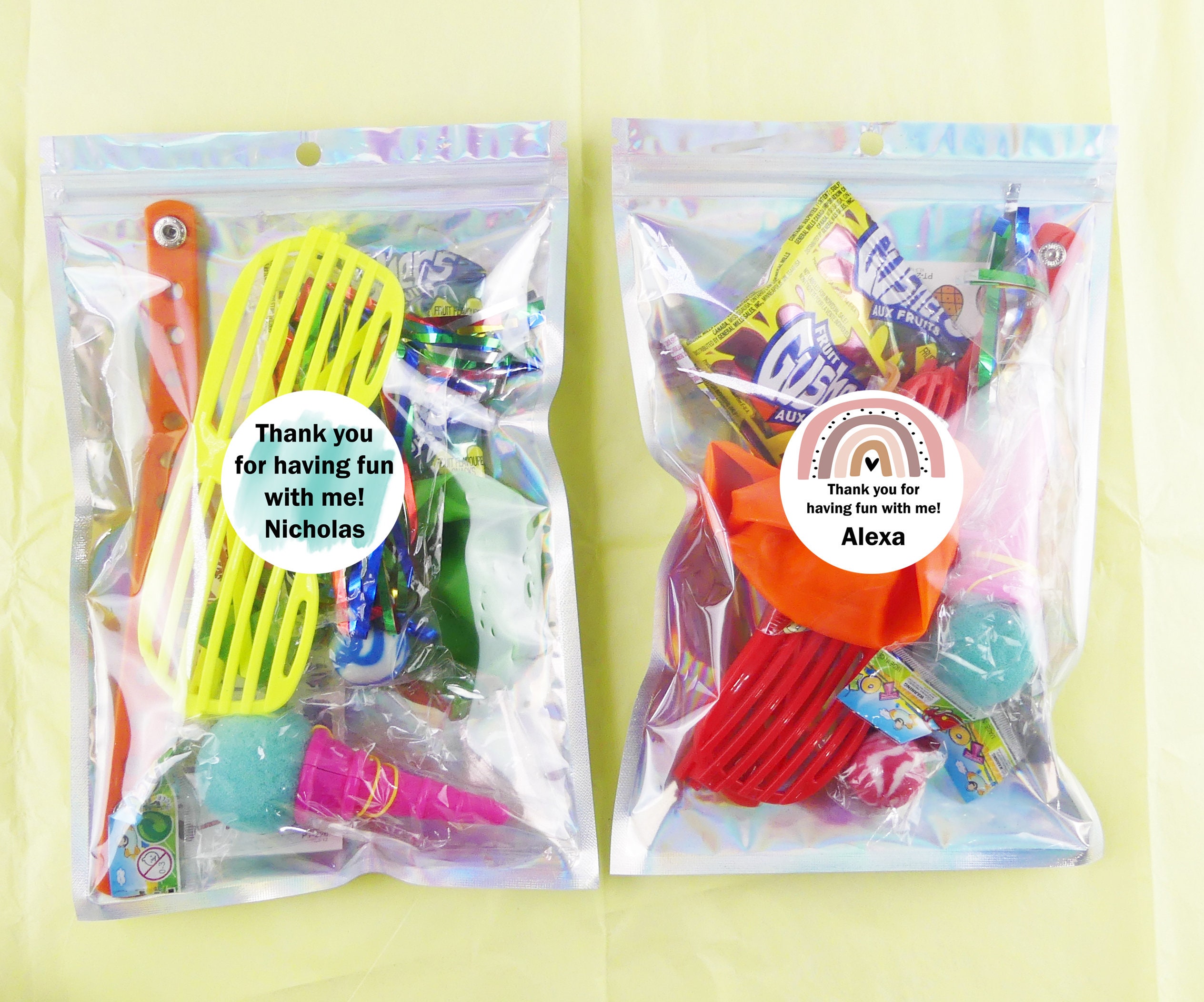 Children Pre Filled Birthday Party Goodie Bag American Products 10 Birthday  Bags – SWEET MEMORIES USA