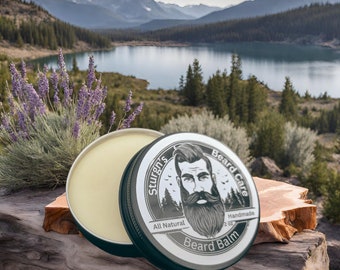 Sturgn's Beard Balm 2oz, Pick scent.  Handmade with all natural ingredients in small batches.