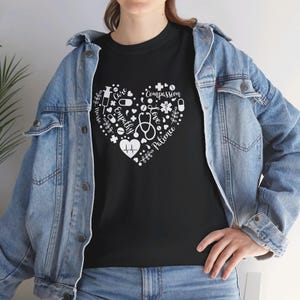 Love Nurse Shirt, Valentine Nurse T-Shirt, Nurse Tees, Cute Nurse Shirts, Nurse Appreciation Gift, Nurse Gift Idea, Nurses Week Gift