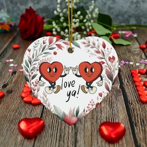 Love You  Keepsake Ornament, Gift for Her , Gift for Girlfriend | I&#39;ll Always Love You, Anniversary Gift, Gift For Him, Valentine&#39;s Day Gift