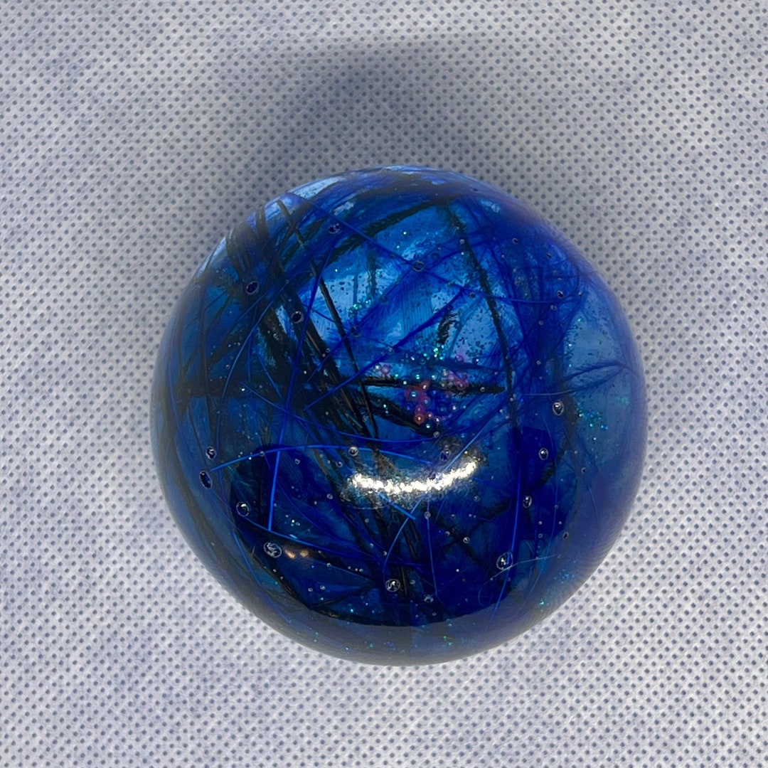 LARGE ROUND PAPERWEIGHT Design Your Own Christmas Gift With or Without