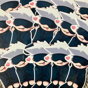 Goj0 Sat0ru Cute Vinyl Stickers