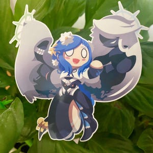 Guilty Gear Strive Queen Dizzy 4&quot; Vinyl Sticker