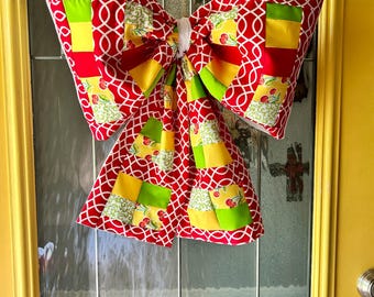 Over sized BOW, Door Hanger, Door Decoration