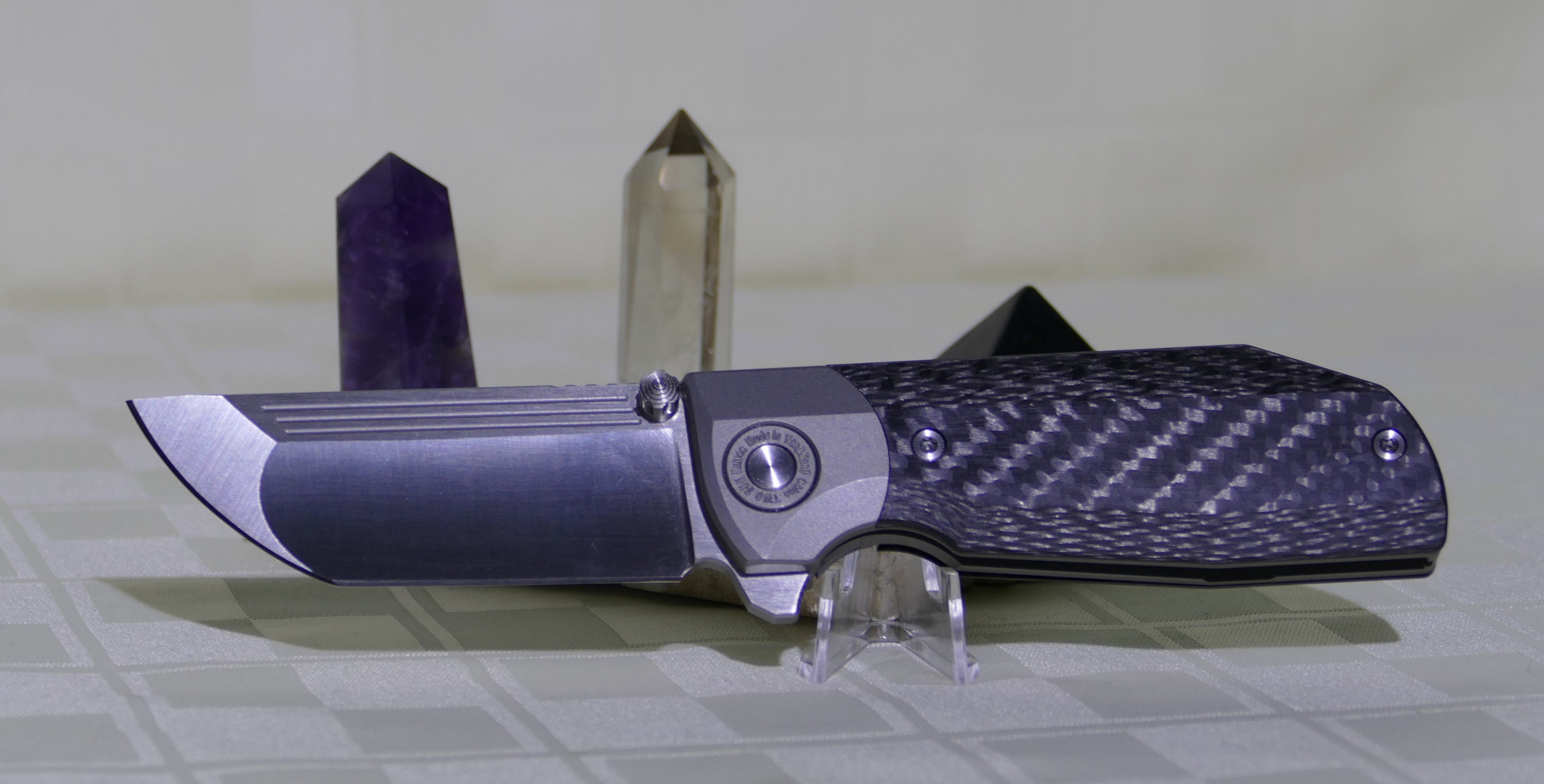  Steinbrucke EDC Knife Pocket Knife for Men - 3.4'' Sandvik  14C28N Knife Stainless Steel Serrated Blade; G10 Aluminum Handle with Glass  Breaker, Reversible Pocket Clip for Camping, Outdoor, Men Gifts 