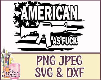American As F**K SVG