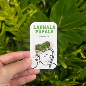 Wholesale Pack of 15 | Lauhala Papale | Hawaiian Enamel Pins