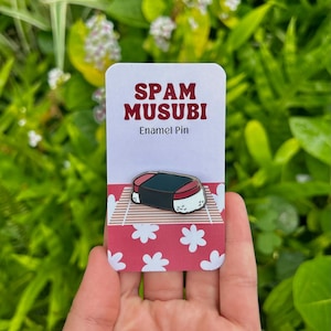 Spam Musubi | Enamel Pin | Hawaii Food Pin