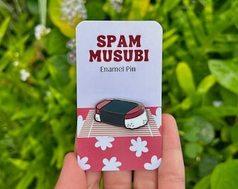 Spam Musubi | Enamel Pin | Hawaii Food Pin