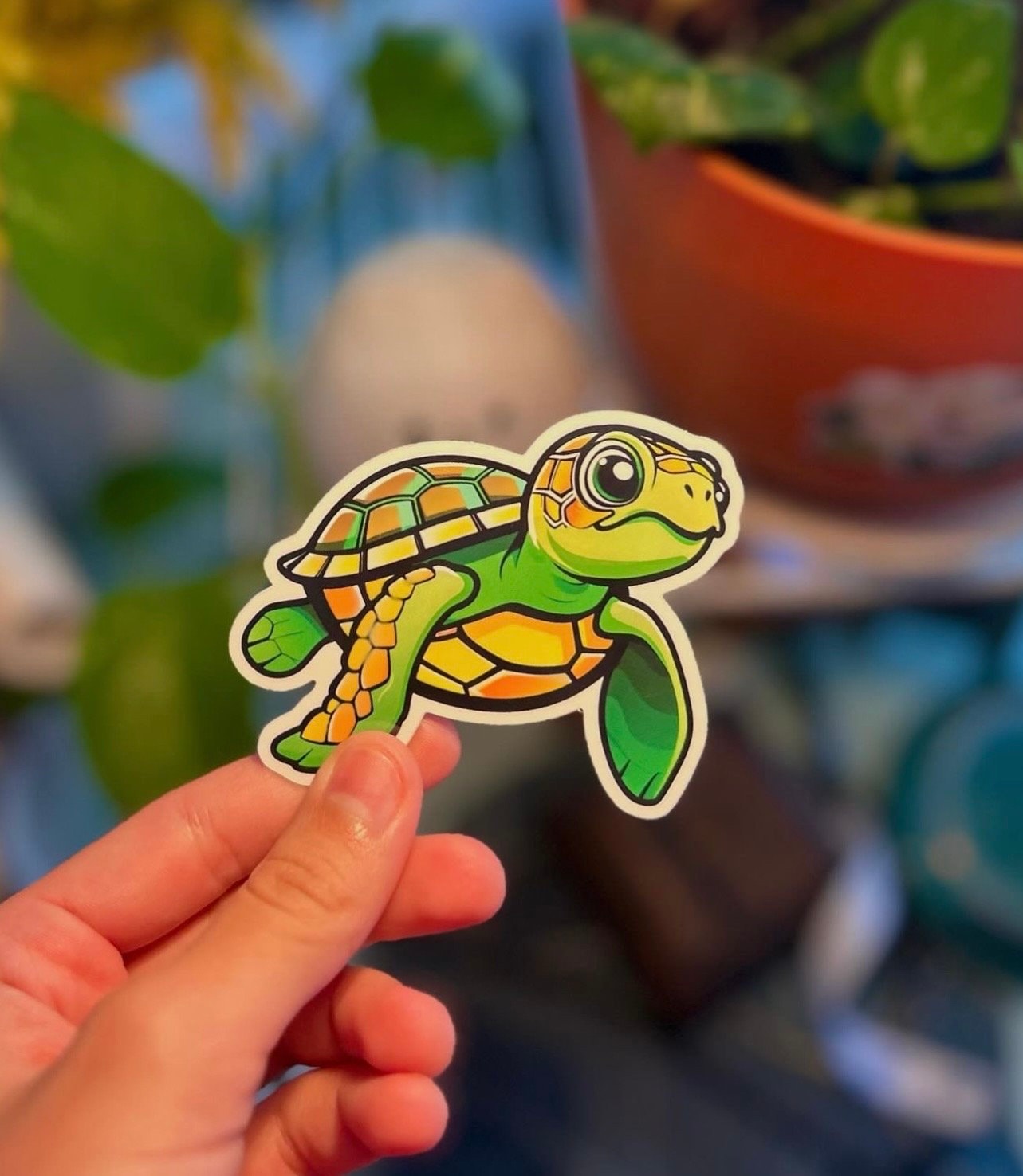 HONU♡ Honu Flow Stickers | Hawaii Stickers | Hawaiian Turtle Sticker