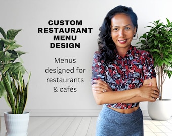 Custom Restaurant Menu Design | Print & TV Menu Boards