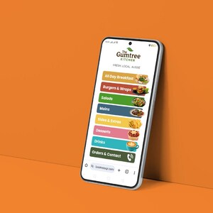 Restaurant QR Code Menu Template, Mobile-First Canva Design image 7
