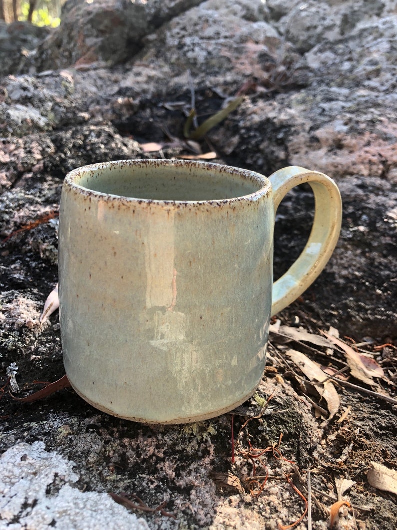 Handmade Blue Mug and Bowl Set 1 Etsy Australia