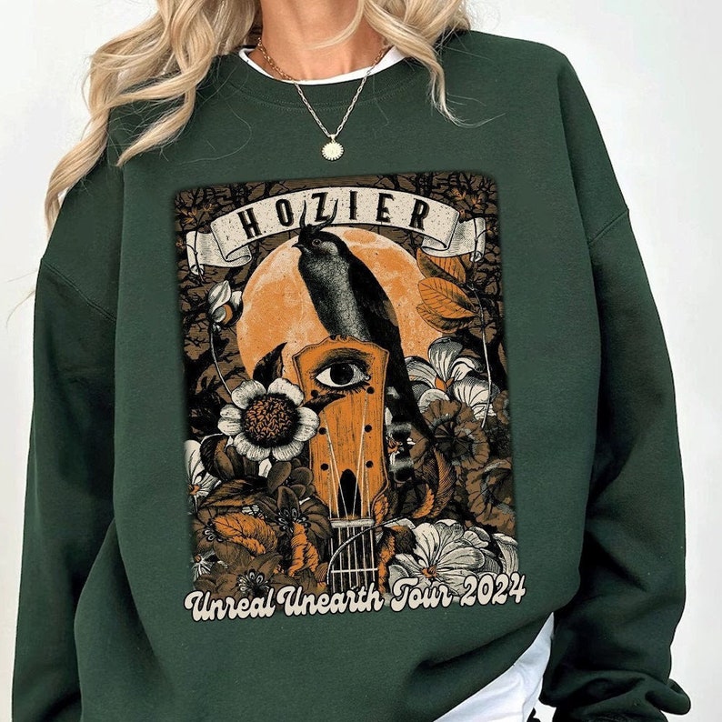 2024 Hozier Unreal Unearth Tour Shirt, 2024 Hozier Poster Tshirt