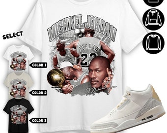 Jordan 3 Craft Ivory Unisex Shirt, Sweatshirt, Hoodie, MJ Stranger, Shirt To Match Sneaker Color Sand