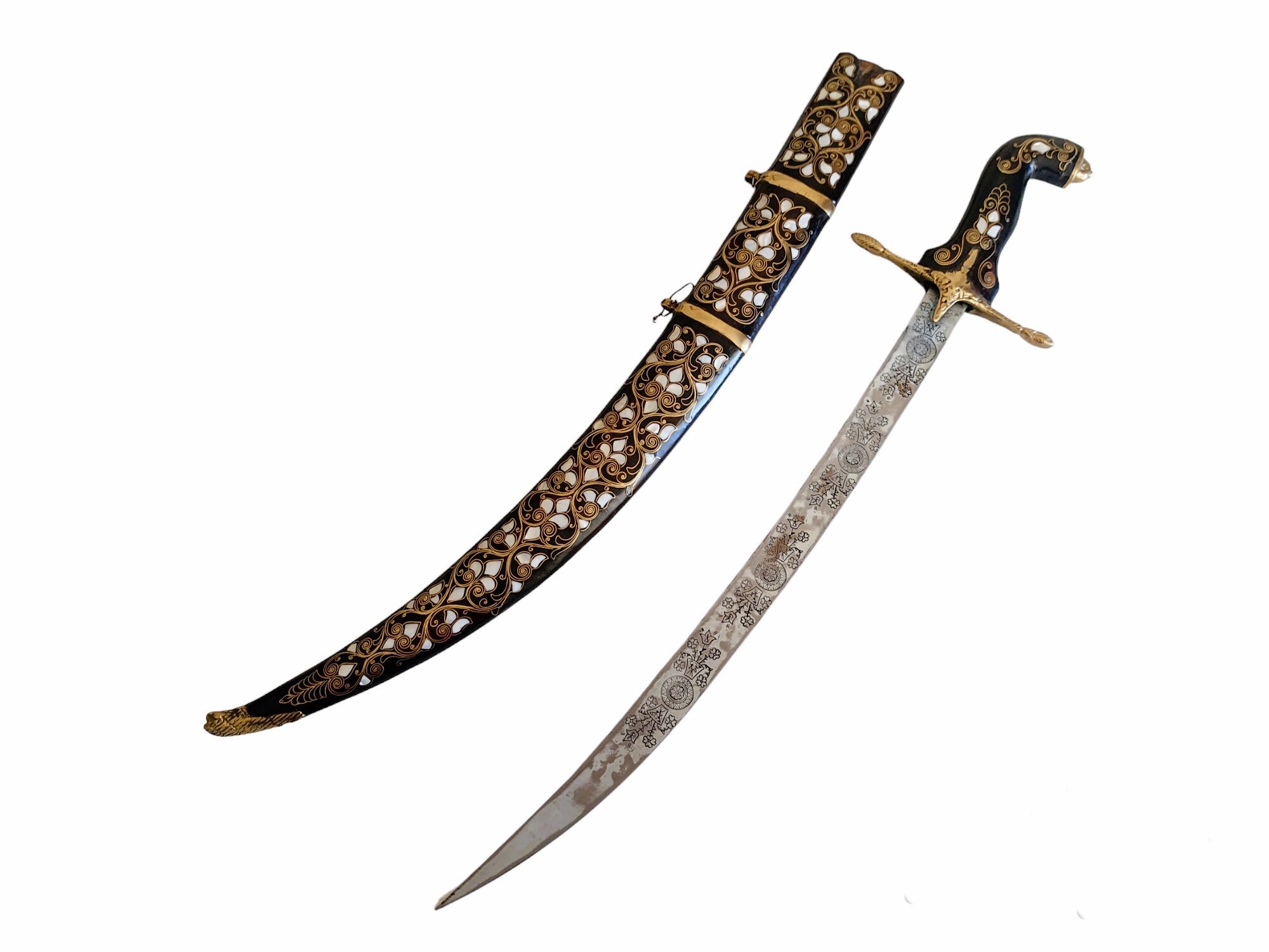 Vintage Swordmother of Pearl Swordsworddecorative Swordhandmadehome Decoroffice