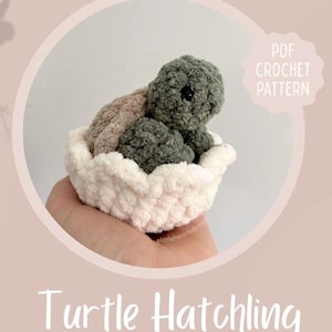 Wzór na szydełko na żółwika (bez szycia) | Pluszowy żółw | Wzór na szydełkowanego żółwia | Żółw amigurumi