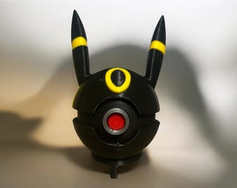 Umbreon Inspired Pokéball - 3D Printed Decoration for Pokémon Fans