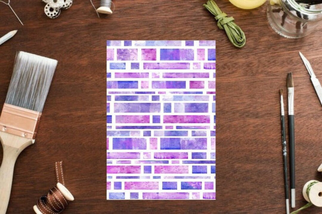 Watercolor Image Transfer Clay Transfer Paper Watercolor Etsy