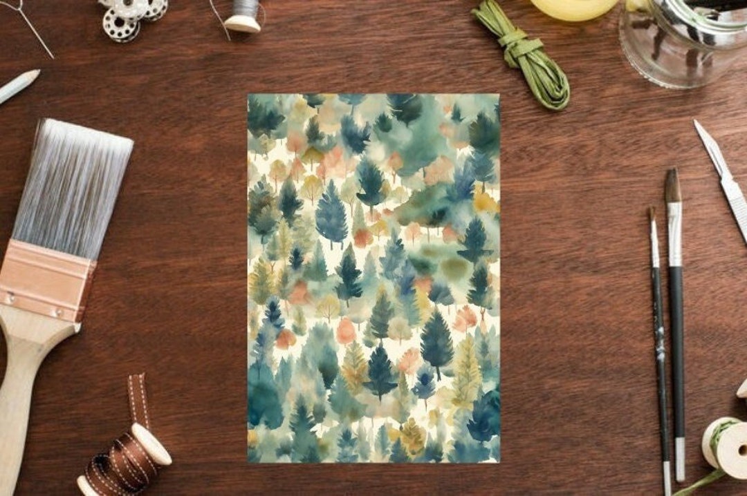 Clay Transfer Sheets Polymer Clay Clay Transfer Paper, Watercolor