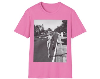 Madonna Hitchhike Unisex Softstyle T-Shirt