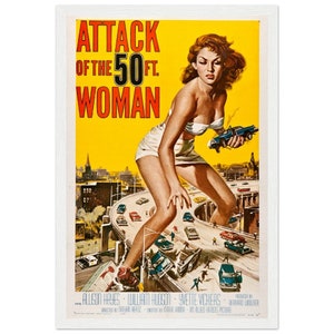Angriff der 50ft Woman Wandkunst Bild 4