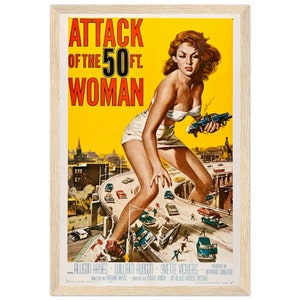 Angriff der 50ft Woman Wandkunst Bild 2