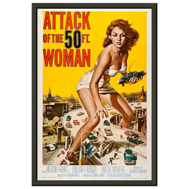 Angriff der 50ft Woman Wandkunst Bild 8