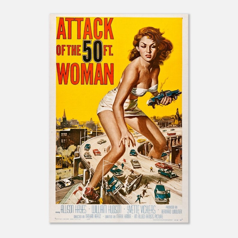 Angriff der 50ft Woman Wandkunst Bild 7