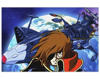 Captain Harlock Wall art