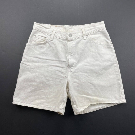 Vintage 90s Levi’s 951 Orange Tab Jean Shorts Jor… - image 1