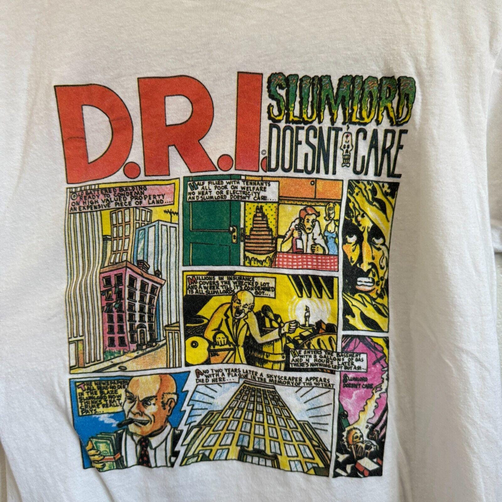 Vintage Dirty Rotten Imbeciles DRI 4 of A Kind Tour 1988 Slumlord 