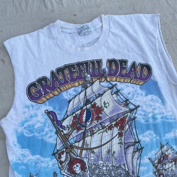 Vintage 90s Grateful Dead Jerry Garcia Ship of Fo… - image 2