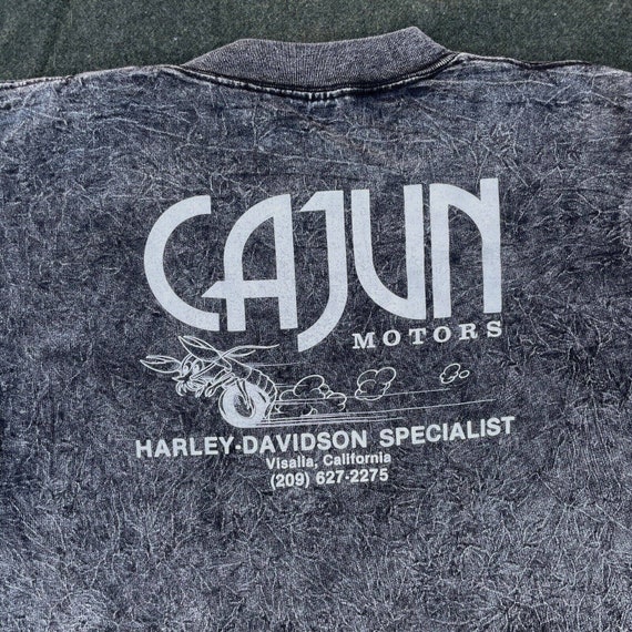 Vintage 90s Cajun Motors Harley Davidson Speciali… - image 10