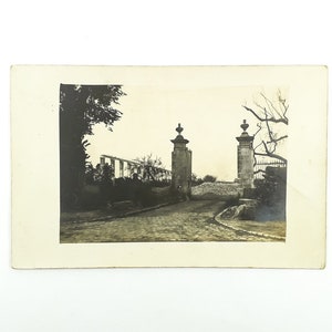 Antica foto francese 1918 Francia Vintage Fotografia in bianco e nero Collezionabile Foto Cartolina Foto cartolina francese vintage