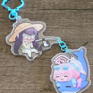 Blue Archive Miyu and Hoshino Charms
