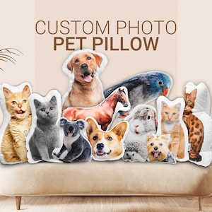 Photo Custom Shape Pillow Case DIY Pet Cushion Toys Dolls Stuffed Animal  Dog Cat Picture Pillow Customization Sofa Car Cushion - AliExpress